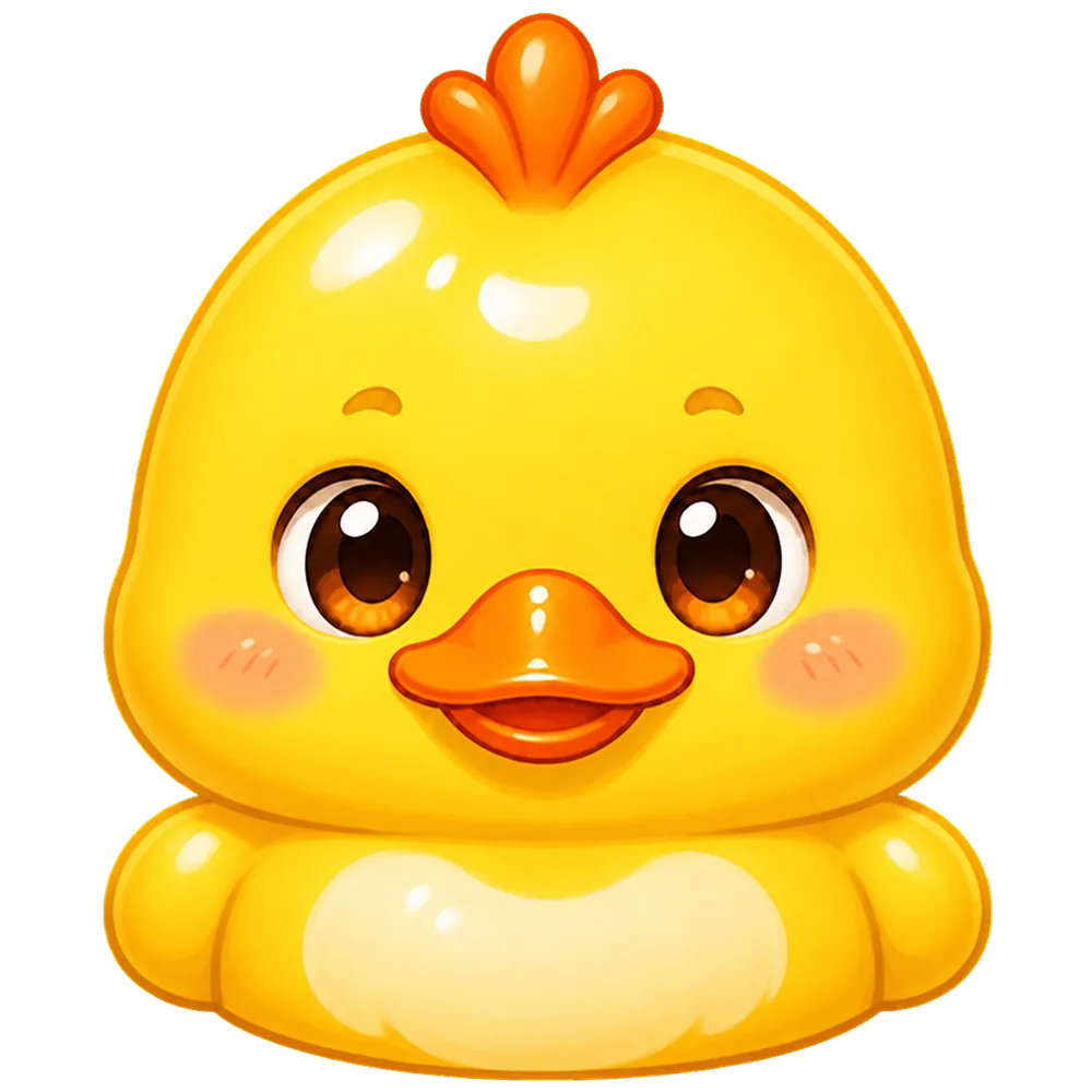 Duck critter tile from Critter Shuffle